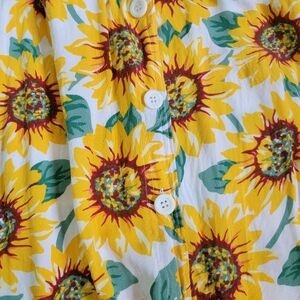 American Apparel Sunflower Skirt